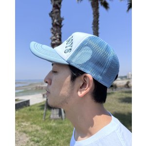 画像5: BEASTIE BOYS / Text Logo メッシュキャップ ブルー