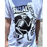 SOCIAL DISTORTION  / Speakeasy Checkerboard Tシャツ ホワイト