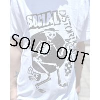 XLサイズラスト1枚で終了 SOCIAL DISTORTION  / Speakeasy Checkerboard Tシャツ ホワイト