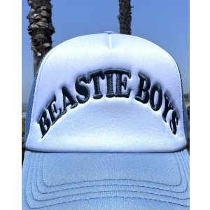 画像2: BEASTIE BOYS / Text Logo メッシュキャップ ブルー