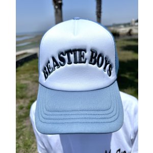 画像3: BEASTIE BOYS / Text Logo メッシュキャップ ブルー