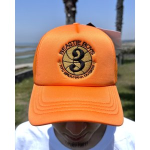 画像2: ラスト2枚で終了 BEASTIE BOYS / Brouhaha Division メッシュキャップ オレンジ