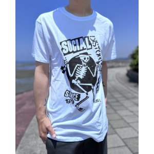 画像4: SOCIAL DISTORTION  / Speakeasy Checkerboard Tシャツ ホワイト