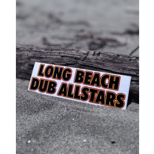 画像1: LONGBEACH DUB ALLSTARS / Right Back Logo ステッカー 