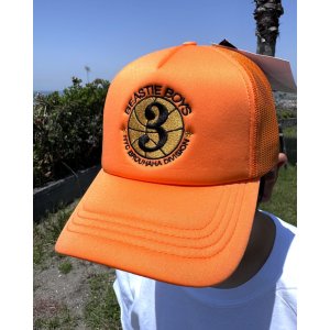 画像4: ラスト2枚で終了 BEASTIE BOYS / Brouhaha Division メッシュキャップ オレンジ