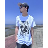 SOCIAL DISTORTION  / Speakeasy Checkerboard Tシャツ ホワイト