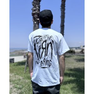 画像2: 送料無料 KORN / Scratched Type Tシャツ ホワイト