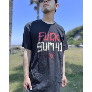 画像2: 送料無料 SUM 41 / Fuck Sum 41 Tシャツ ブラック