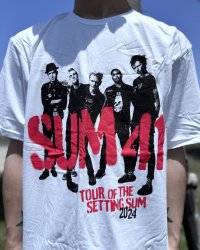 送料無料 SUM 41 / Spray Paint Tシャツ ホワイト