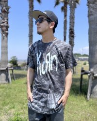送料無料 KORN / Spider Glitch Tシャツ ブラック
