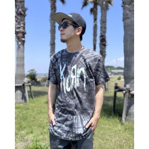 画像1: 送料無料 KORN / Spider Glitch Tシャツ ブラック