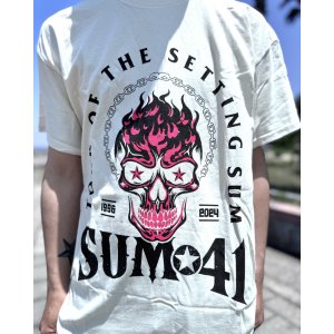 画像2: 送料無料 SUM 41 / Pink Skull Tシャツ ナチュラル