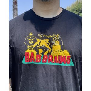 画像2: カリフォルニア買付アイテム BAD BRAINS / Lion Crush Tシャツ ブラック