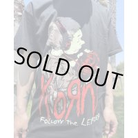 送料無料 XLラスト2枚で終了 KORN / Follow The Leader Tシャツ ブラック