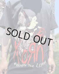 送料無料 XLラスト2枚で終了 KORN / Follow The Leader Tシャツ ブラック