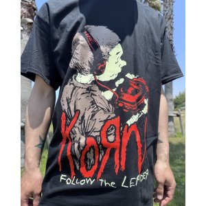 画像4: 送料無料 KORN / Follow The Leader Tシャツ ブラック