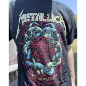 画像4: 送料無料 METALLICA / Ruin / Struggle Tシャツ ブラック