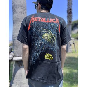 画像6: 送料無料 METALLICA / Ruin / Struggle Tシャツ ブラック