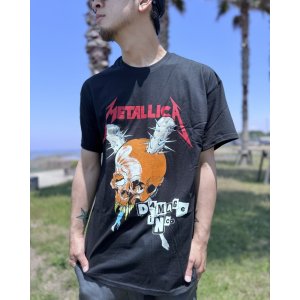 画像1: 送料無料 METALLICA / Damage Inc  Tシャツ ブラック