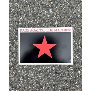 画像2: RAGE AGAINST THE MACHINE / STAR ステッカー
