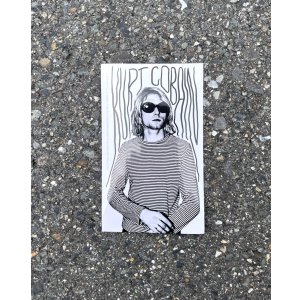 画像2: KURT COBAIN / Photo ステッカー (Copyright 2014)