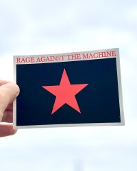 RAGE AGAINST THE MACHINE / STAR ステッカー