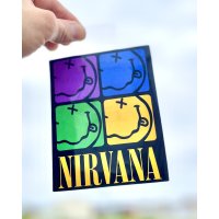 NIRVANA / 4 Square ステッカー