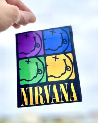 NIRVANA / 4 Square ステッカー