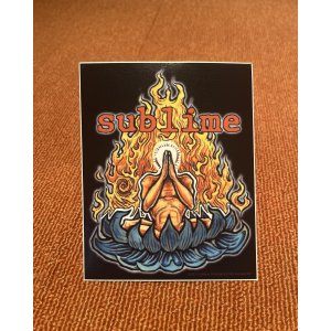 画像1: SUBLIME / Lotus Man ステッカー (Copyright 2013)