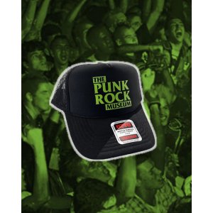 画像5: ファット・マイクさん直買い付けアイテム 送料無料 THE PUNK ROCK MUSEUM / Block Logo メッシュキャップ ブラック