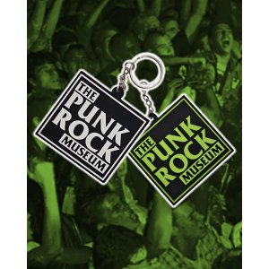画像4: ファット・マイクさん直買い付けアイテム THE PUNK ROCK MUSEUM / Big Block Logo ラバーキーホルダー ホワイト