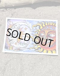 オーピーさん直買付アイテム スーパーレア 3枚限定 OPIE ORTIZ x AARON BROOKS / Smoke2 コットンジクレーポスター 証明書付き