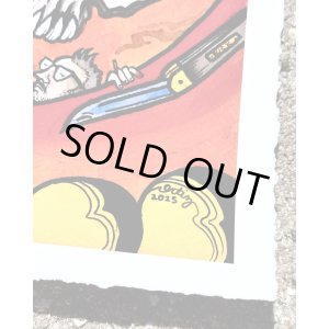 画像5: オーピーさん直買付アイテム スーパーレア 3枚限定 OPIE ORTIZ x AARON BROOKS / Smoke2 コットンジクレーポスター 証明書付き