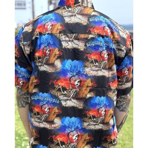 画像8: カリフォルニア買付アイテム 送料無料 SLIGHTLY STOOPID x DIXXON FLANNEL CO / Closer to the sun コラボ半袖シャツ