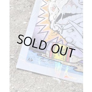 画像6: オーピーさん直買付アイテム スーパーレア 2枚限定 OPIE ORTIZ x AARON BROOKS / Smoke2 フォイルポスター 証明書付き