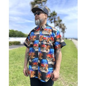 画像15: カリフォルニア買付アイテム 送料無料 SLIGHTLY STOOPID x DIXXON FLANNEL CO / Closer to the sun コラボ半袖シャツ