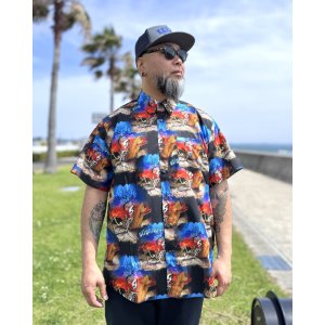 画像17: カリフォルニア買付アイテム 送料無料 SLIGHTLY STOOPID x DIXXON FLANNEL CO / Closer to the sun コラボ半袖シャツ