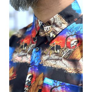画像11: カリフォルニア買付アイテム 送料無料 SLIGHTLY STOOPID x DIXXON FLANNEL CO / Closer to the sun コラボ半袖シャツ