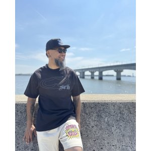 画像2: オーピーさん直買付アイテム 送料無料 限定XL1枚のみ SRH / Logo Tシャツ ブラック
