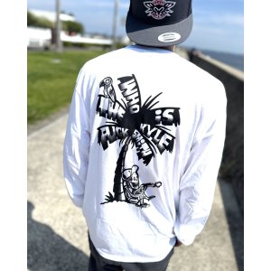 画像10: オーピーさん直買付アイテム 送料無料 限定Lサイズ2枚のみ KYLE SMITH / WTF 長袖Tシャツ ホワイト Artwork by OPIE ORTIZ