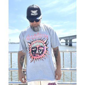 画像2: カリフォルニア買付アイテム 送料無料 SUBLIME / Sun Logo Tシャツ ウォッシュグレー