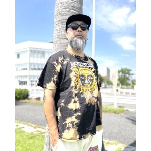 画像3: カリフォルニア買付アイテム 送料無料 SUBLIME / 40 Oz. To Freedom Sun ブリーチダイTシャツ ブラック