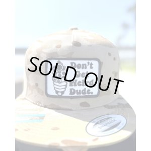 画像2: オーピーさん直買付アイテム 送料無料 ラスト2枚で終了 DGWD / GUN TALK スナップバックメッシュキャップ デザートカモ
