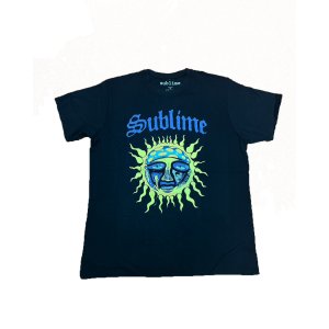 画像1: カリフォルニア買付アイテム 送料無料 SUBLIME / Sun Logo Tシャツ ブラック