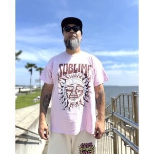 画像4: カリフォルニア買付アイテム 送料無料 SUBLIME / Pink Sun Tシャツ ライトピンク
