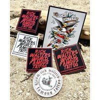 オーピーさん直買付アイテム 5セット限定 Rick Walters' World Famous Tattoo / ステッカー5枚＆ポストカードセット