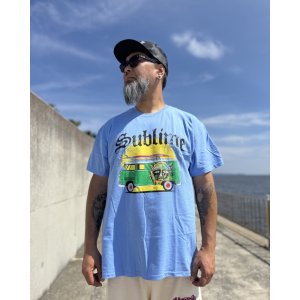 画像5: カリフォルニア買付アイテム 送料無料 SUBLIME / Bus Tシャツ ライトブルー