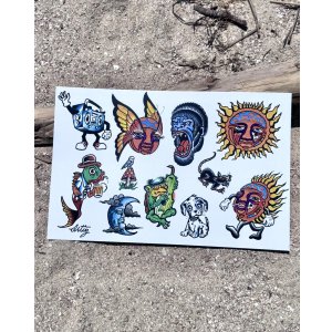 画像3: オーピーさん直買付アイテム 18枚限定 OPIE ORTIZ Original Flash Poster / Sun & Kappa...ect