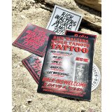 オーピーさん直買付アイテム 5セット限定 Rick Walters' World Famous Tattoo / ステッカー5枚＆ポストカードセット