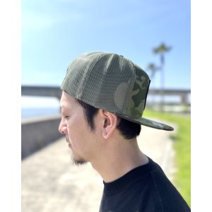 画像5: オーピーさん直買付アイテム 送料無料 DGWD / OWL NIGHTER スナップバックメッシュキャップ ウッドランドカモ